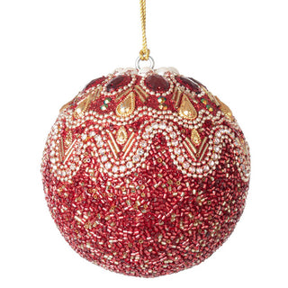 Andrea Bizzotto Pallina di Natale Ellem Rosso D10 cm