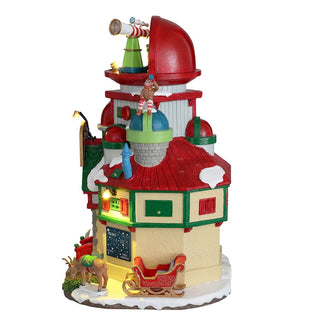 Lemax Osservatorio Stratosferico di Babbo Natale H25 cm