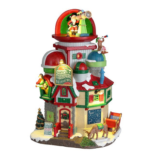 Lemax Osservatorio Stratosferico di Babbo Natale H25 cm