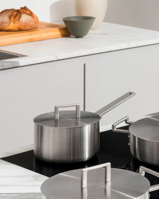 Batería de cocina Alessi Convivio de 7 piezas en acero inoxidable