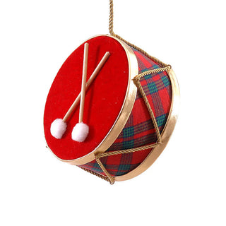 Vetur Baumschmuck Trommel D20 cm Rot