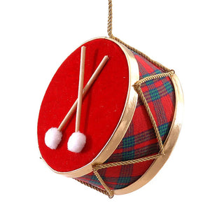 Vetur Baumschmuck Trommel D30 cm Rot