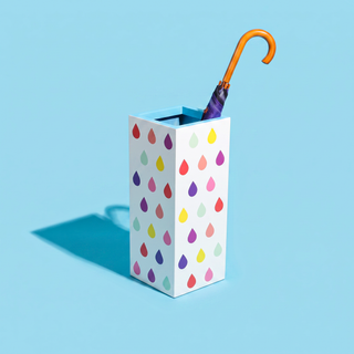 Seletti Portaombrelli Drops H54 cm in Metallo
