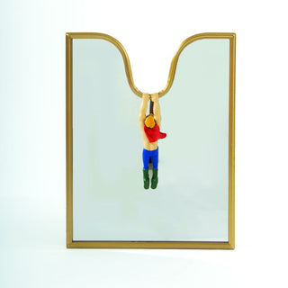 Seletti Mirror Circus Mirror Superhero 35x45 cm