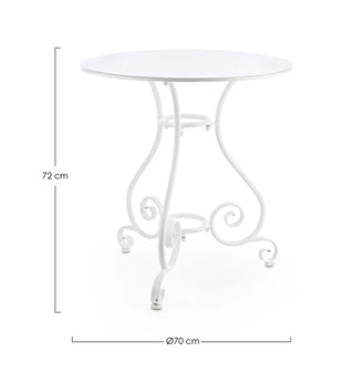 Andrea Bizzotto Etienne Outdoor Garden Set White