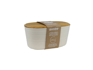 Guzzini Contenitore Tierrà con Coperchio in Bamboo 10lt