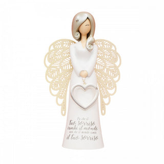 Enesco Angel Figurine Your Smile Changes The World H15.5 cm