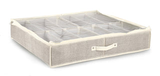 Yes Bizzotto Contenitore per scarpe Tidy Beige 12 Comparti 76x66 cm