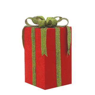 Vetur Decorazione Natalizia Regalo con Fiocco H24 cm