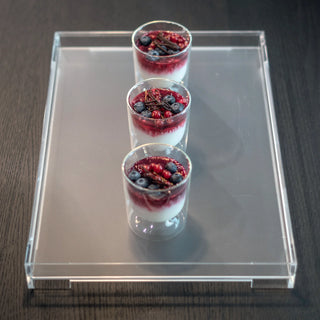 Guzzini Essence Tray L Transparent 46x32 cm