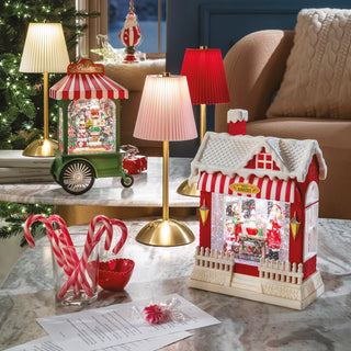 L'Oca Nera Santa's Cookies Bakery con Movimento Luci e Suoni Rossa e Bianca