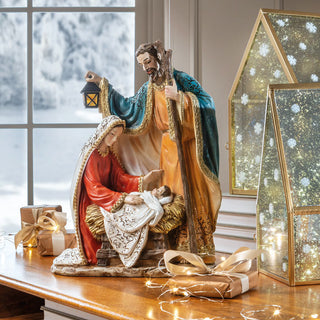 Die Schwarze Gans Krippe Die Heilige Familie H31,5 cm