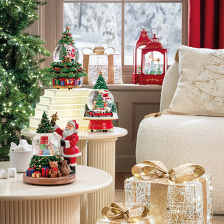 L'Oca Nera Allegre Melodie Sfera Acqua Carillon Treno