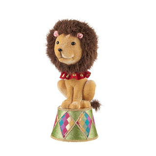 L'Oca Nera Merry Circus Decorazione Natalizia Leone h49 cm
