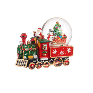 The Black Goose Wintermusik Wasserkugel Spieluhr Zug