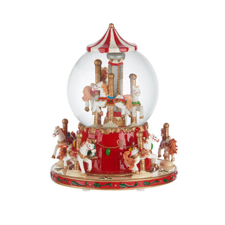 L'Oca Nera Musica D'Inverno Sfera Acqua Carillon Giostra