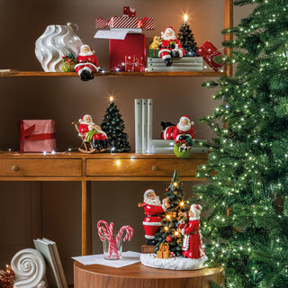 L'Oca Nera Regali per Tutti Babbo Natale su Sedia a Dondolo