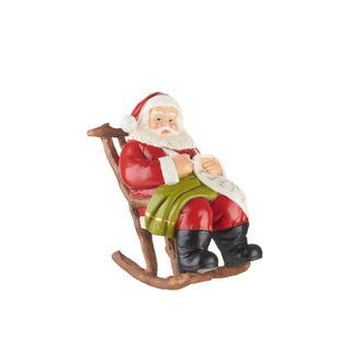 L'Oca Nera Regali per Tutti Babbo Natale su Sedia a Dondolo