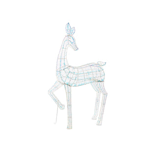 L'Oca Nera Sogno D'Inverno Decoro Renna Queen 4400 Led