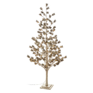 The Black Goose Champagne Christmas Tree with LED H180 cm