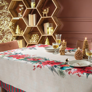 The Black Goose Christmas Table Runner Holiday Table Christmas Stars 155x320 cm