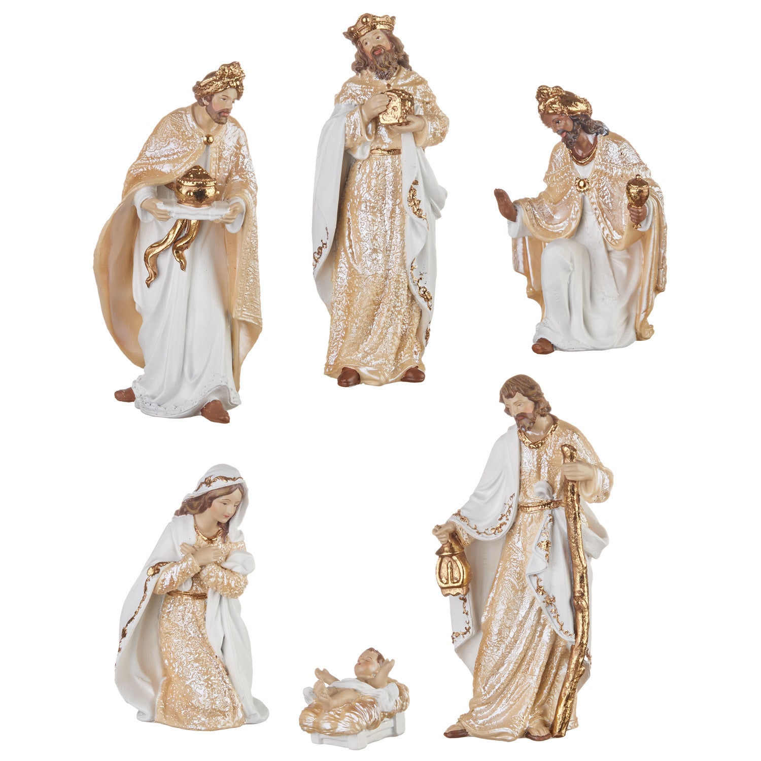Cm 8 Natività set 3 pz in pvc - Mondo Presepi Cm 8 Natività set 3 pz in pvc - Mondo Presepi