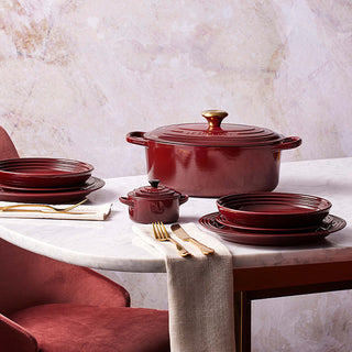 Le Creuset Cocotte Oval Evolution in Vitrified Cast Iron 29 cm Rhone
