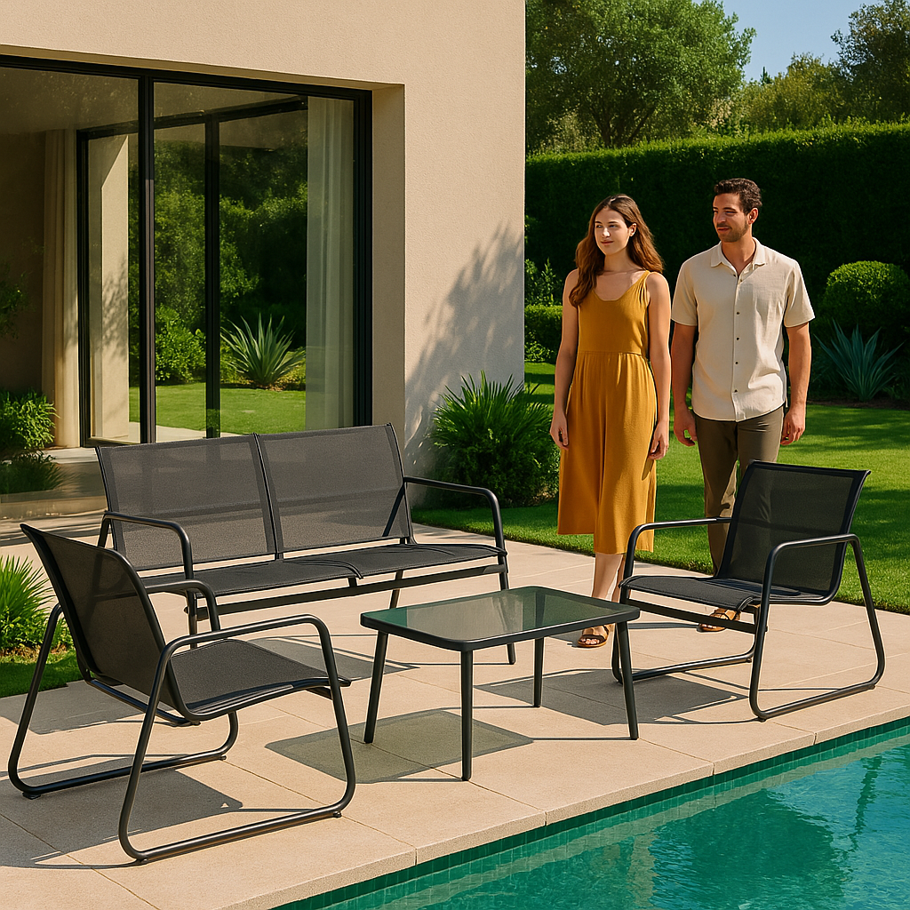 Andrea Bizzotto Offerta Salottino da Esterno Gonzalo Antracite