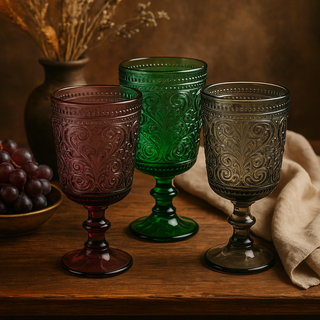 Galbiati – 6er-Set Weingläser, 280 ml, waldgrün