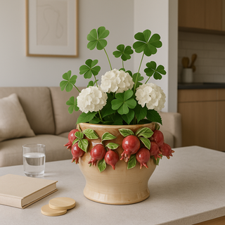 EDG Enzo De Gasperi Freaky Granatapfelvase H18,5 cm aus Keramik