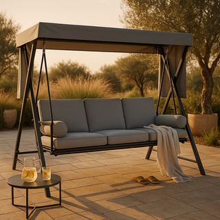 Andrea Bizzotto 3-Sitzer-Liegeschaukellounge Pompei