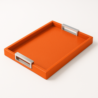 Giobagnara Victor Kleines Tablett aus Mangoleder