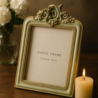 EDG Enzo De Gasperi Cornice Portafoto Rococo Rettangolare H24 cm