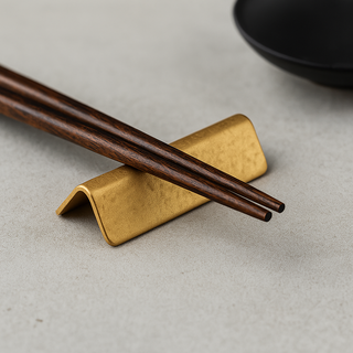 Le Gioie Poggia Posate in Metallo Oro