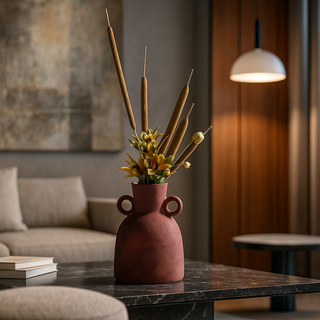 Mascagni Casa Vaso Anfora H20,5 cm in Ceramica