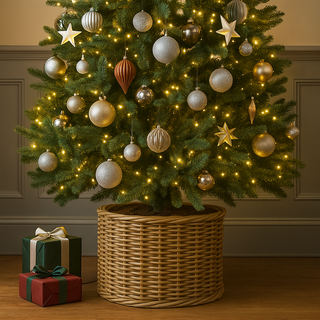 Ton in Ton Weihnachtsbaum-Basiskorb H 50 cm