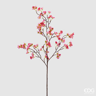 EDG Enzo De Gasperi Peach Branch H105 cm Dark Pink