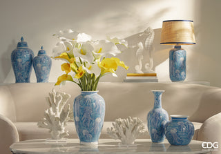 EDG Enzo De Gasperi Ramo di Calla Fiorito H65 cm Giallo