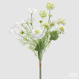 EDG Enzo De Gasperi Cespuglio Scabiosa H62 cm Bianco