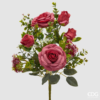 EDG Enzo De Gasperi Cespuglio Rosa H38 cm Burgundy