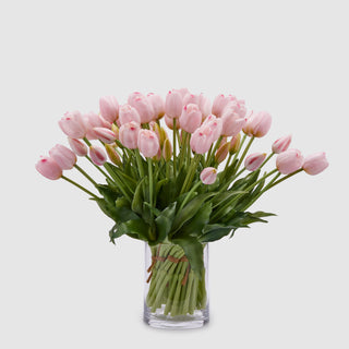 EDG Enzo de Gasperi Bouquet of Antique Pink tulips