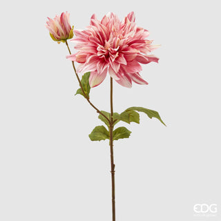 EDG Enzo De Gasperi Artificial Flower Dalia Rex H70 cm Pink