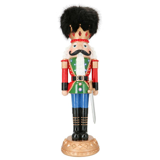 Timstor Nutcracker Soldier with Poly Fur Hat H89 cm