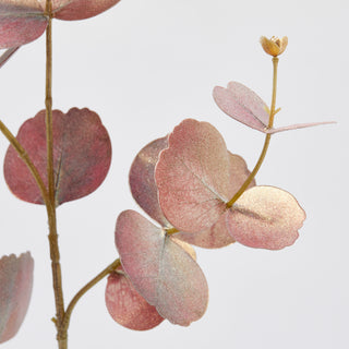 EDG Enzo de Gasperi Ramo Artificiale Eucalipto Rosso H89 cm