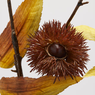 EDG Enzo De Gasperi Set 2 Rami Artificiali di Castagno con Foglie H98 cm