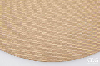 EDG Enzo de Gasperi Tovaglietta Rotonda in pvc D38 cm Sabbia