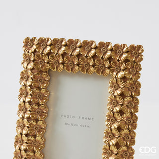 EDG Enzo De Gasperi Cornice Portafoto Fiori Mix Rettangolare H22 cm