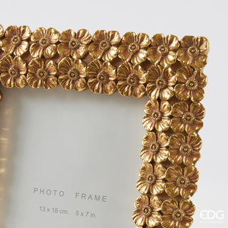 EDG Enzo De Gasperi Cornice Portafoto Fiori Mix Rettangolare H24 cm