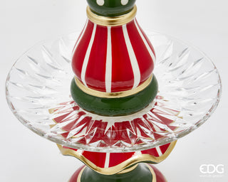 EDG Enzo De Gasperi Weihnachts-Formschnitt-Ständer aus Kiefernholz, D24,5 H44 cm