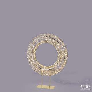 EDG Enzo De Gasperi Corona Led Luxury mit Base 720 Mircoled H90 D70 cm